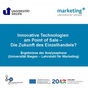 Innovative Technologien am POS. Ergebnisse der Analysephase.